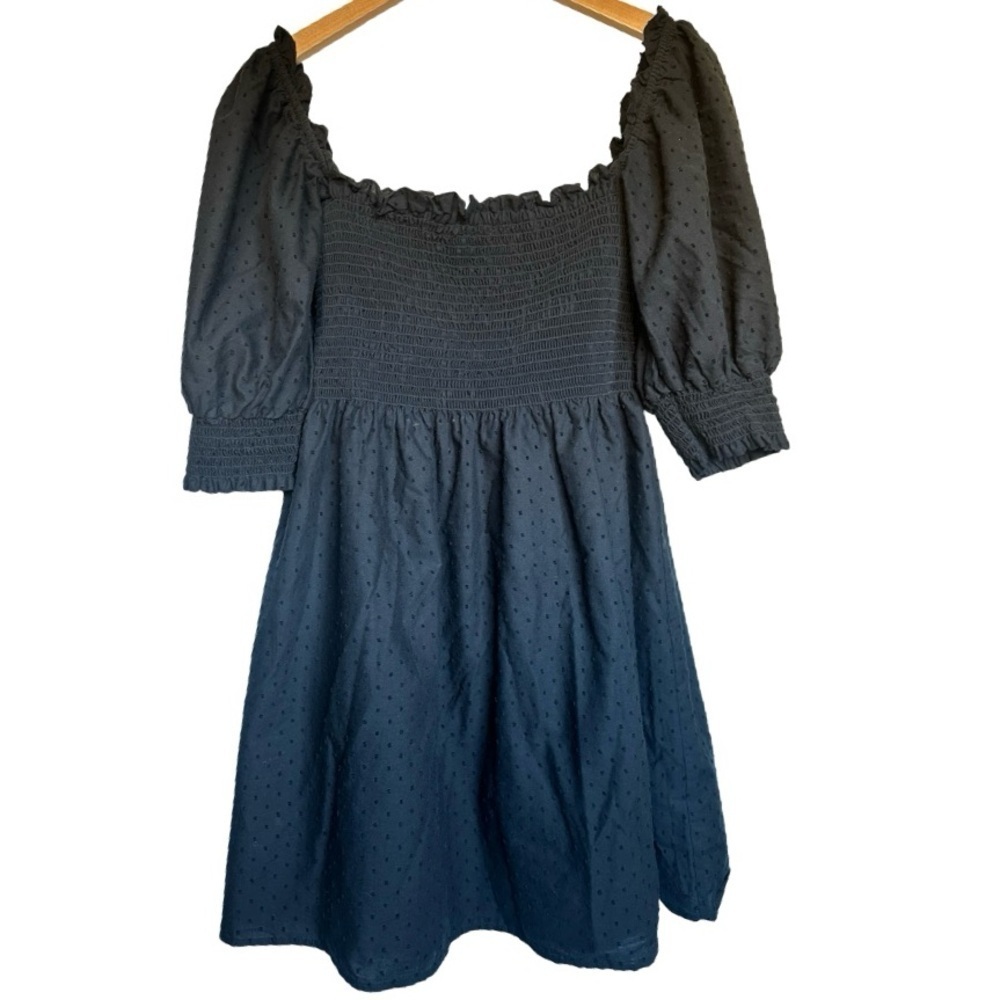 Little Black Babydoll Dress Size L - Picture 2 of 6